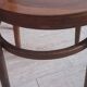 Lot de 4 chaises bistrot Baumann assises rondes.