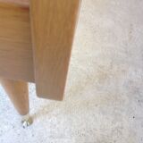 Vintage rattan wood bed