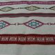 Tapis kilim rug berbère tribale bohème avec motif géométrique en laine