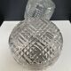 Pair of vintage moulded glass wall lights from the 70s.