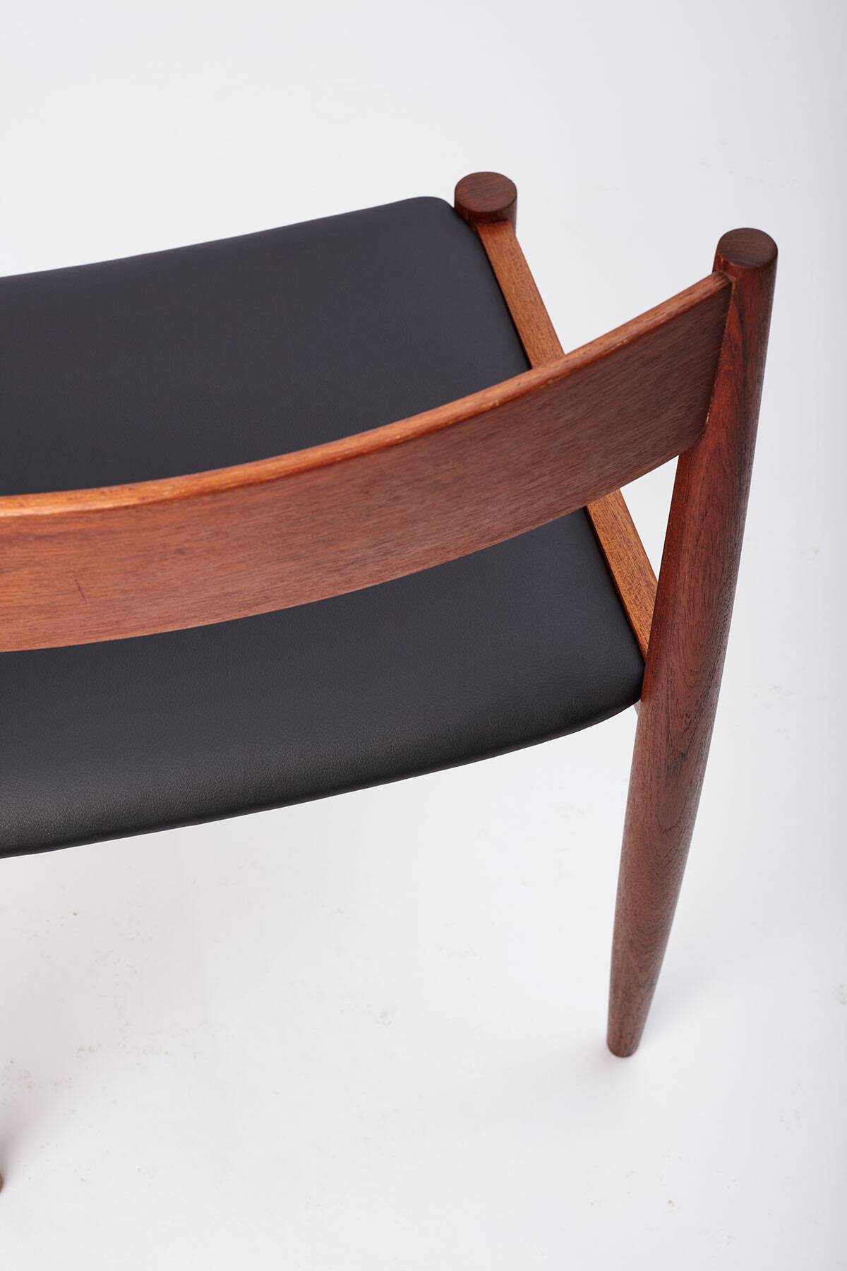 Set of 8 Mid-Century Teak Dining Chairs, Denmark 1960's