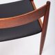 Set of 8 Mid-Century Teak Dining Chairs, Denmark 1960's