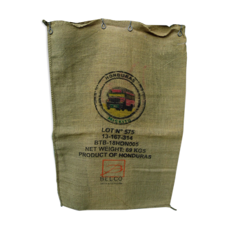 Cafe sac, honduras, burlap