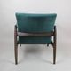 Fauteuil en velours vintage par Edmund Homa années 1970