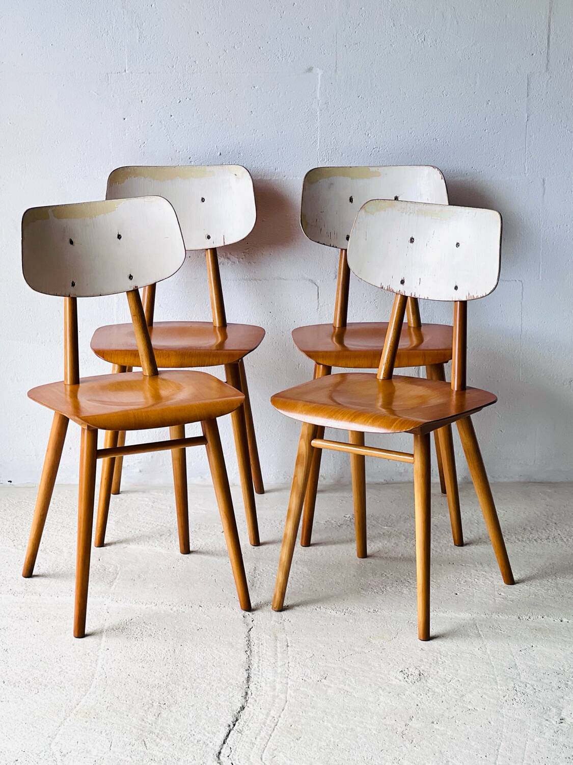 Dining Chairs from TON, 1960’