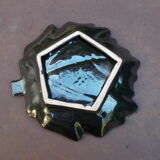 Ceramic leaf-shaped catchall