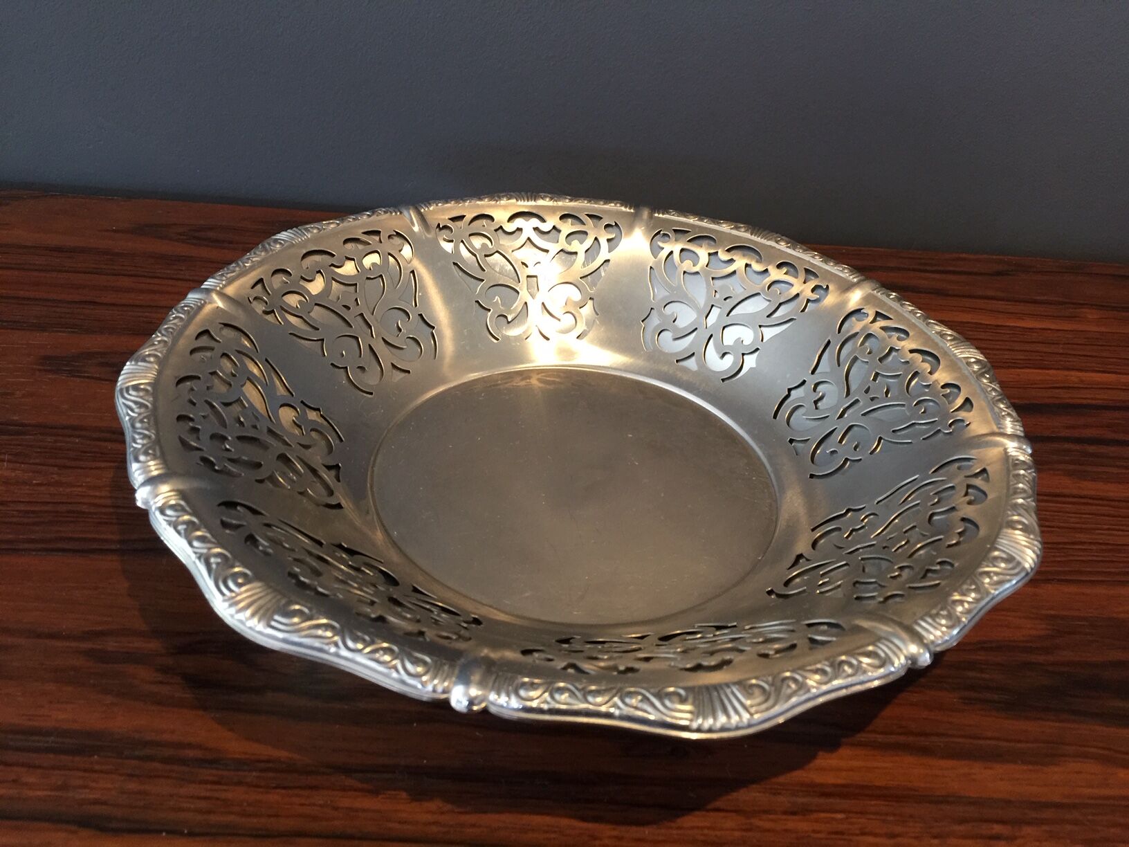 Lot de 2 paniers a pain ou a fruit Alessi Italy