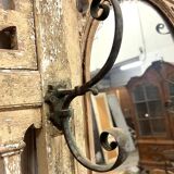 Patinated locker room