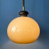 Vintage space age mushroom pendant lamp