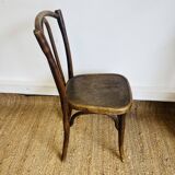 Antique bistro chair – J & J Kohn – curved wood