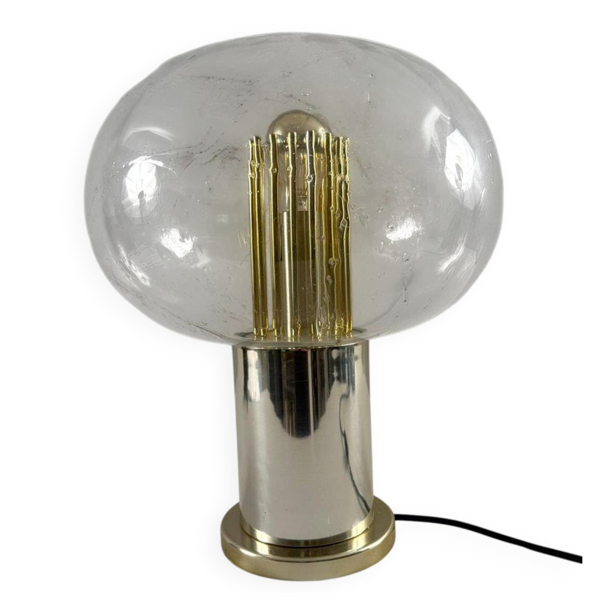Lampe de table vintage « Big Ball », Doria, Allemagne, années 1970.