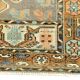 Tapis de couloir vintage vert et orange
