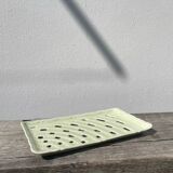 Sarreguemines ceramic braided dish