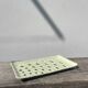 Sarreguemines ceramic braided dish