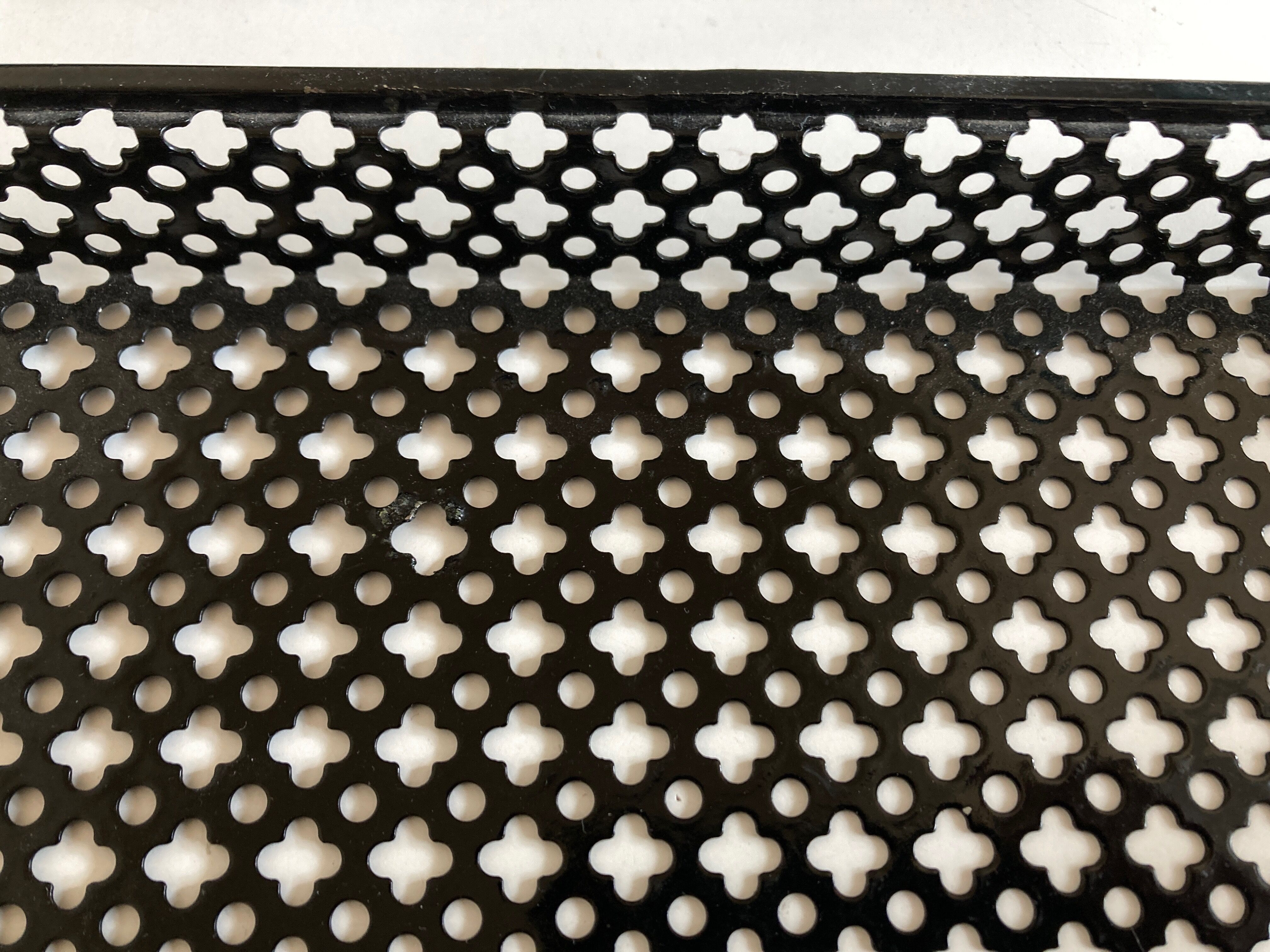 Perforated iron tray Matégot 1950