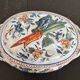 Moustiers Lallier set: soup tureen and matching 40cm dish