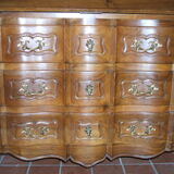 Louis XV style scriban dresser