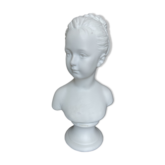 Biscuit bust of Houdon