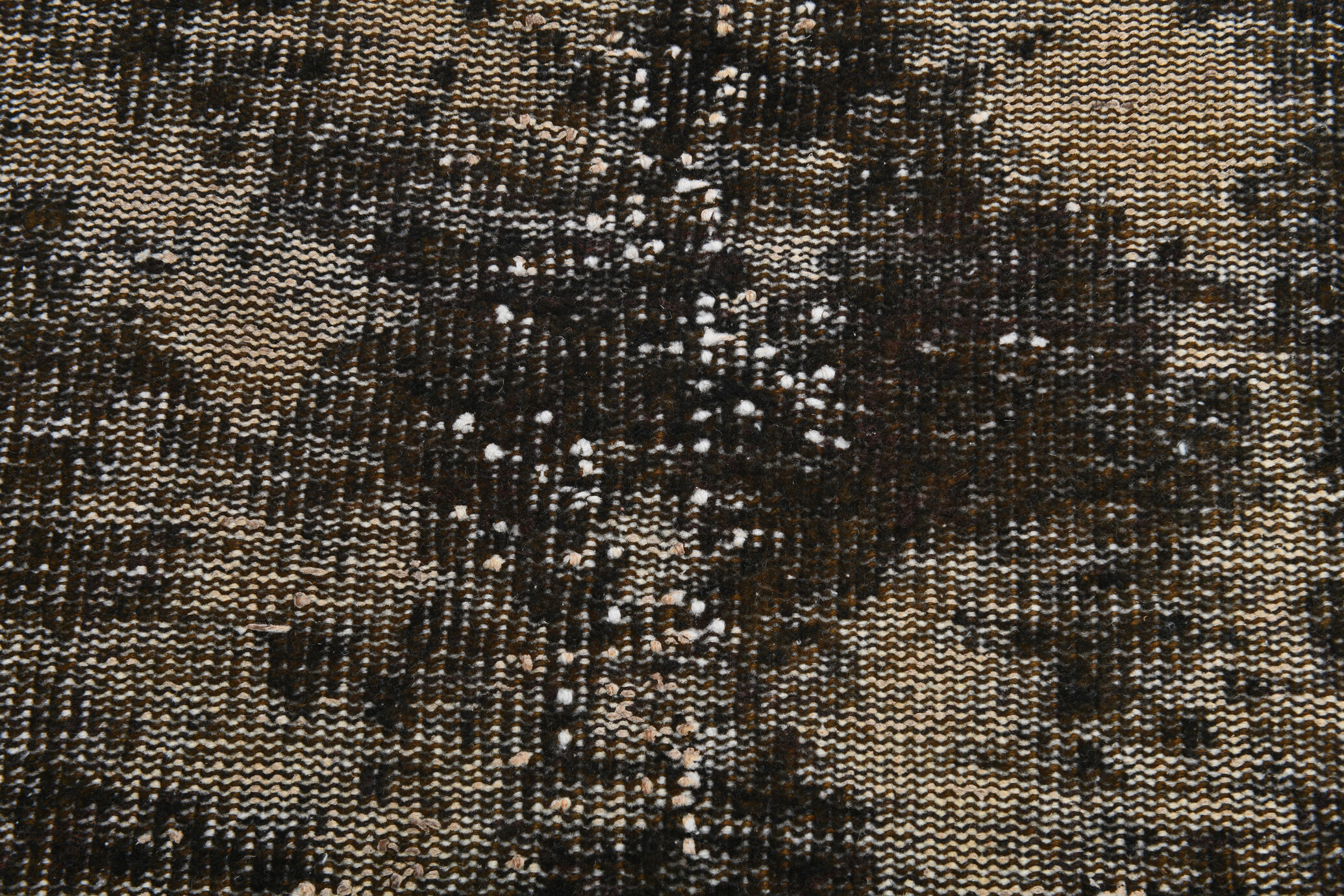 5x9 handmade  brown vintage rug 149x269cm