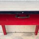 Vintage Kitchen Table with Enamel Top