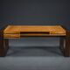 Vintage Rosewood Executive Desk, 1960s