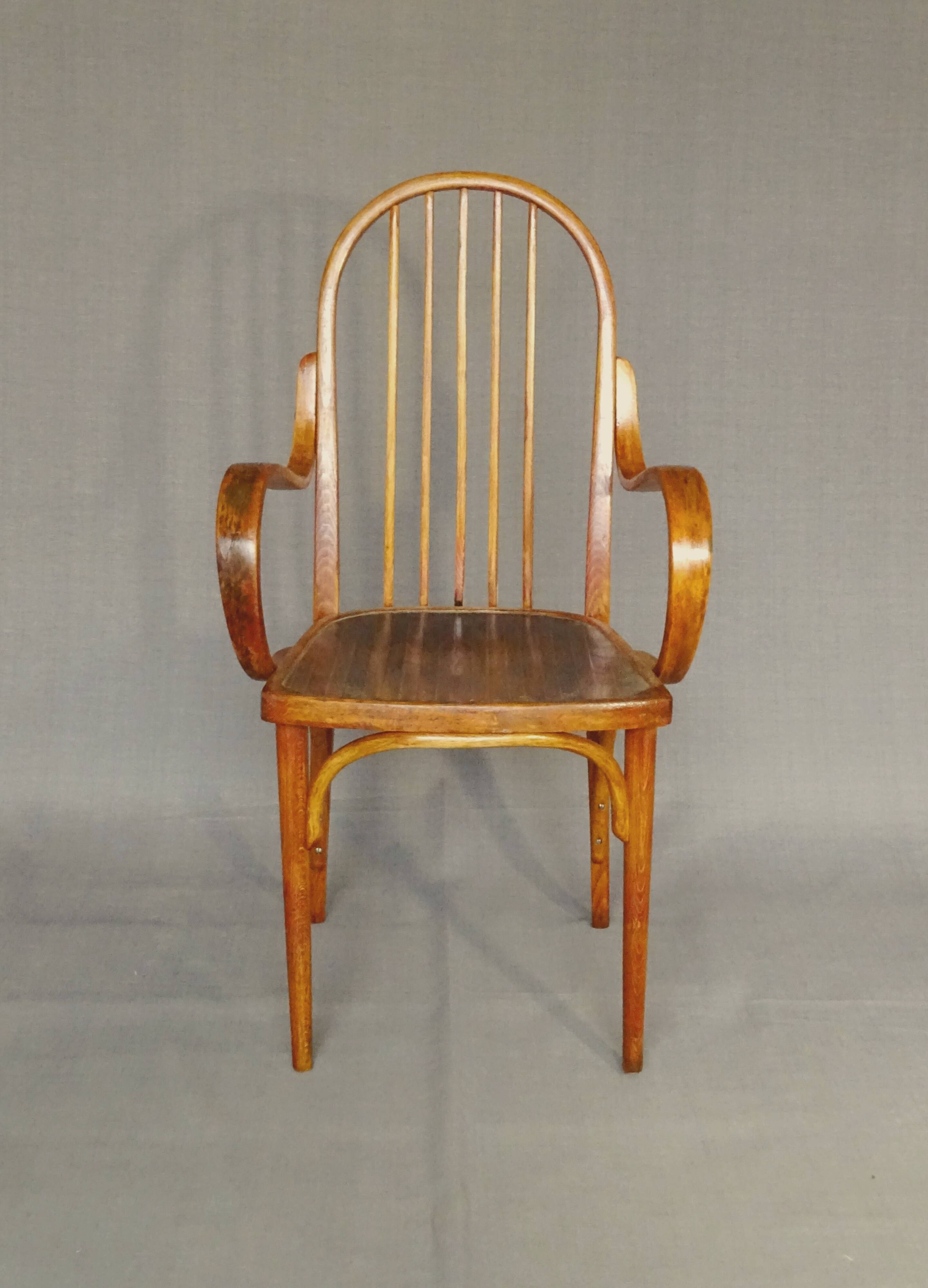 THONET armchair No. 1644, circa 1920 Secession, Art Deco