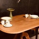 Victorian Tilting Breakfast Table in Raw Wood Mahogany