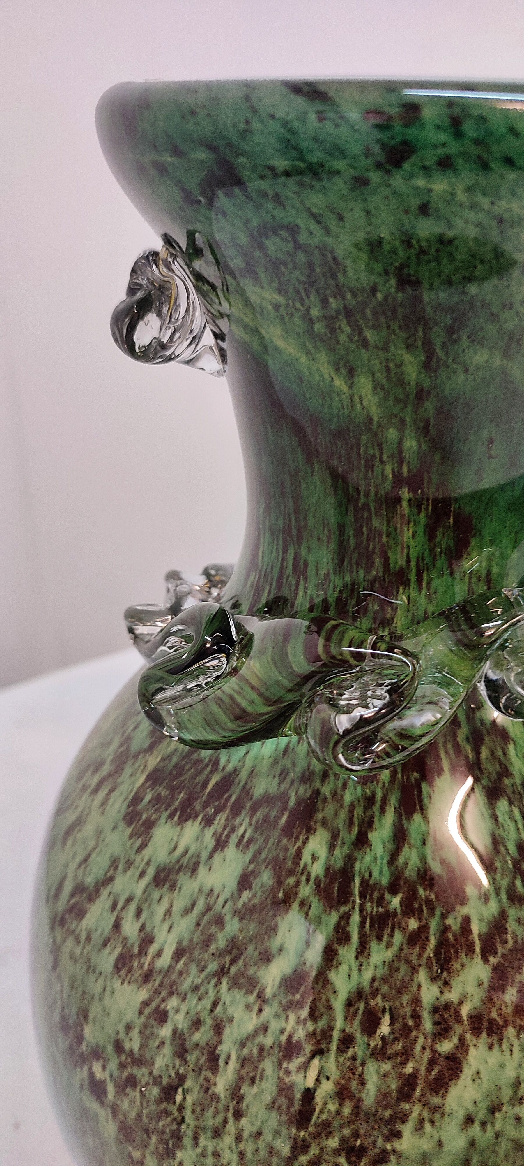 Murano glass vase. Italy, 1970s.