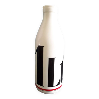 Vintage milk bottle Egizia Italy