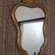 Mirror set and gilded wooden console