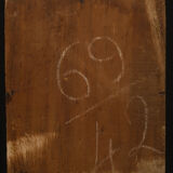 Huile sur bois XIXe siècle