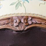 Cabriolet armchair, Louis XV period, 18th century