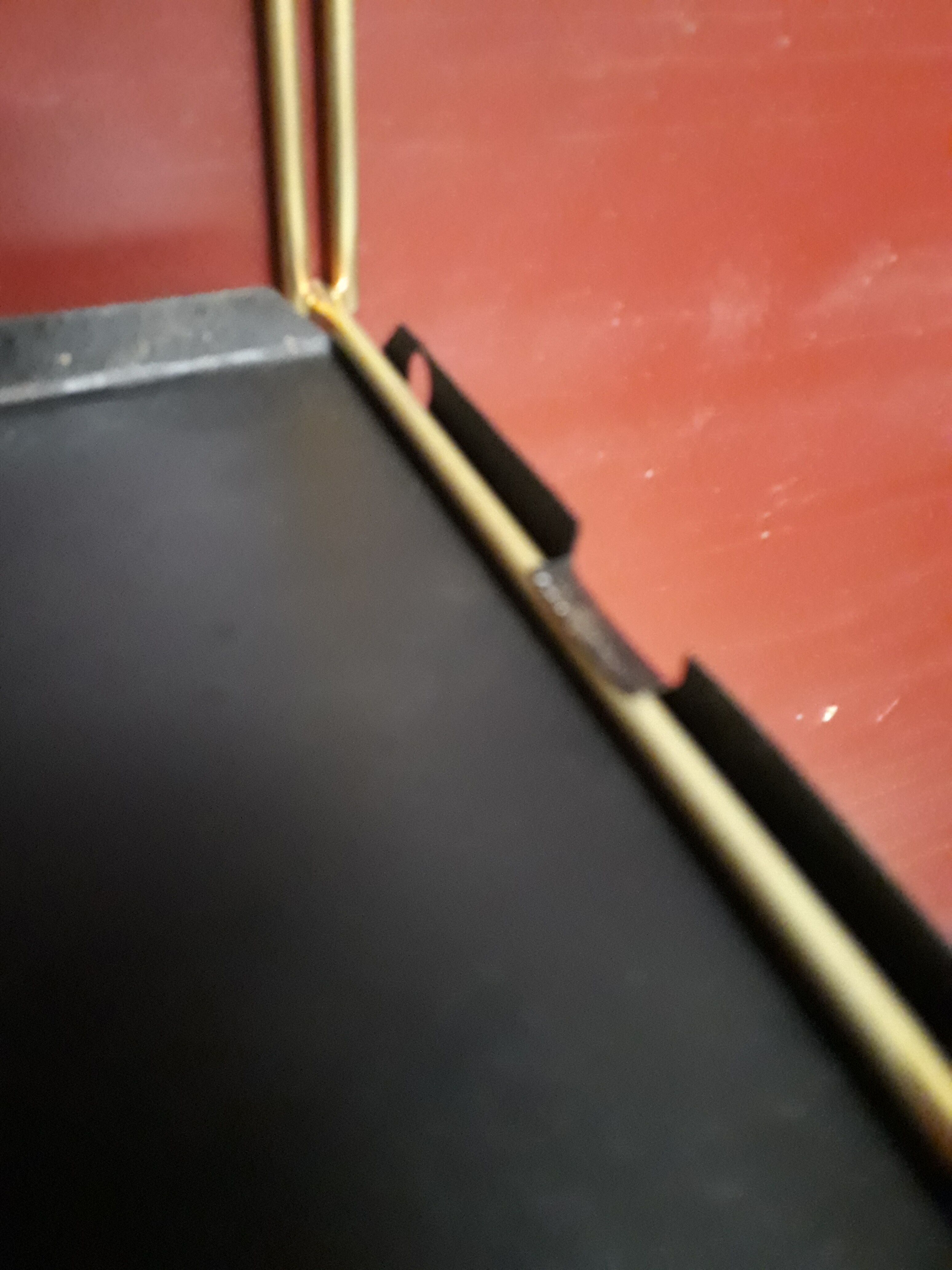 Wall-mounted Tomado showcase 1960