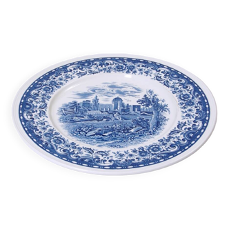 Assiette plate villeroy & boch blue castle