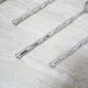 Series of 4 vintage silver metal mocha spoons