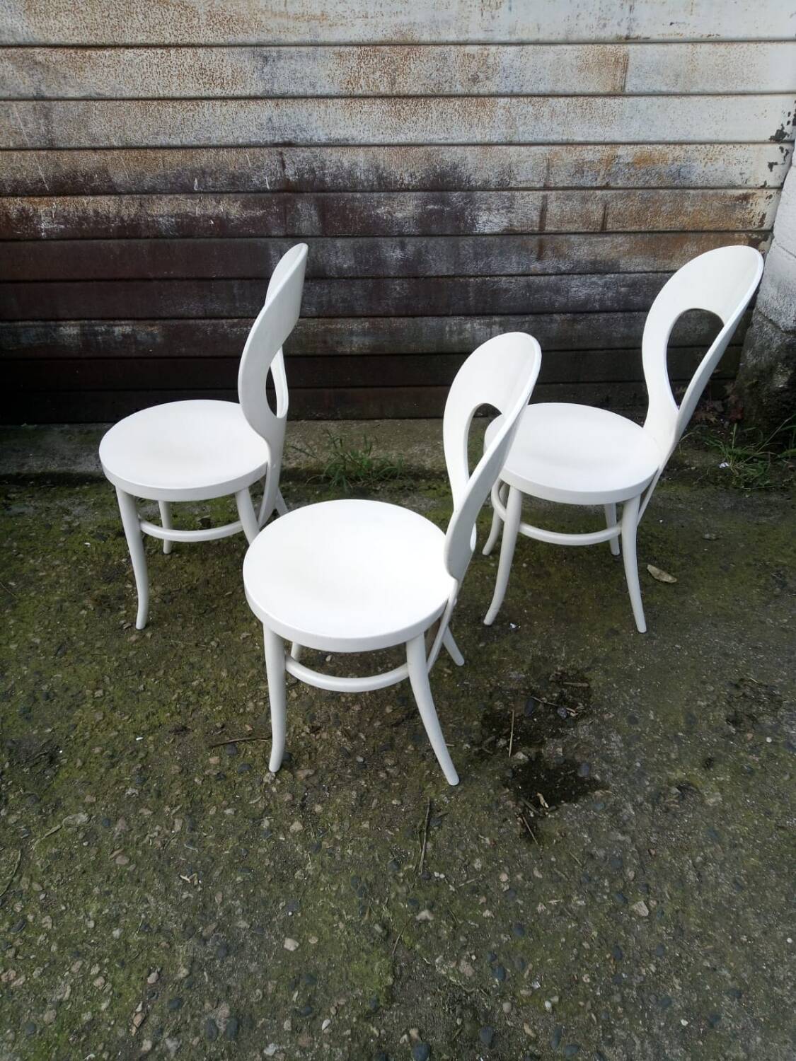 3 Baumann Mouette model chairs