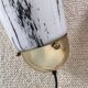 Glass pendant lights by Peill & Putzler, Petunia model 1970