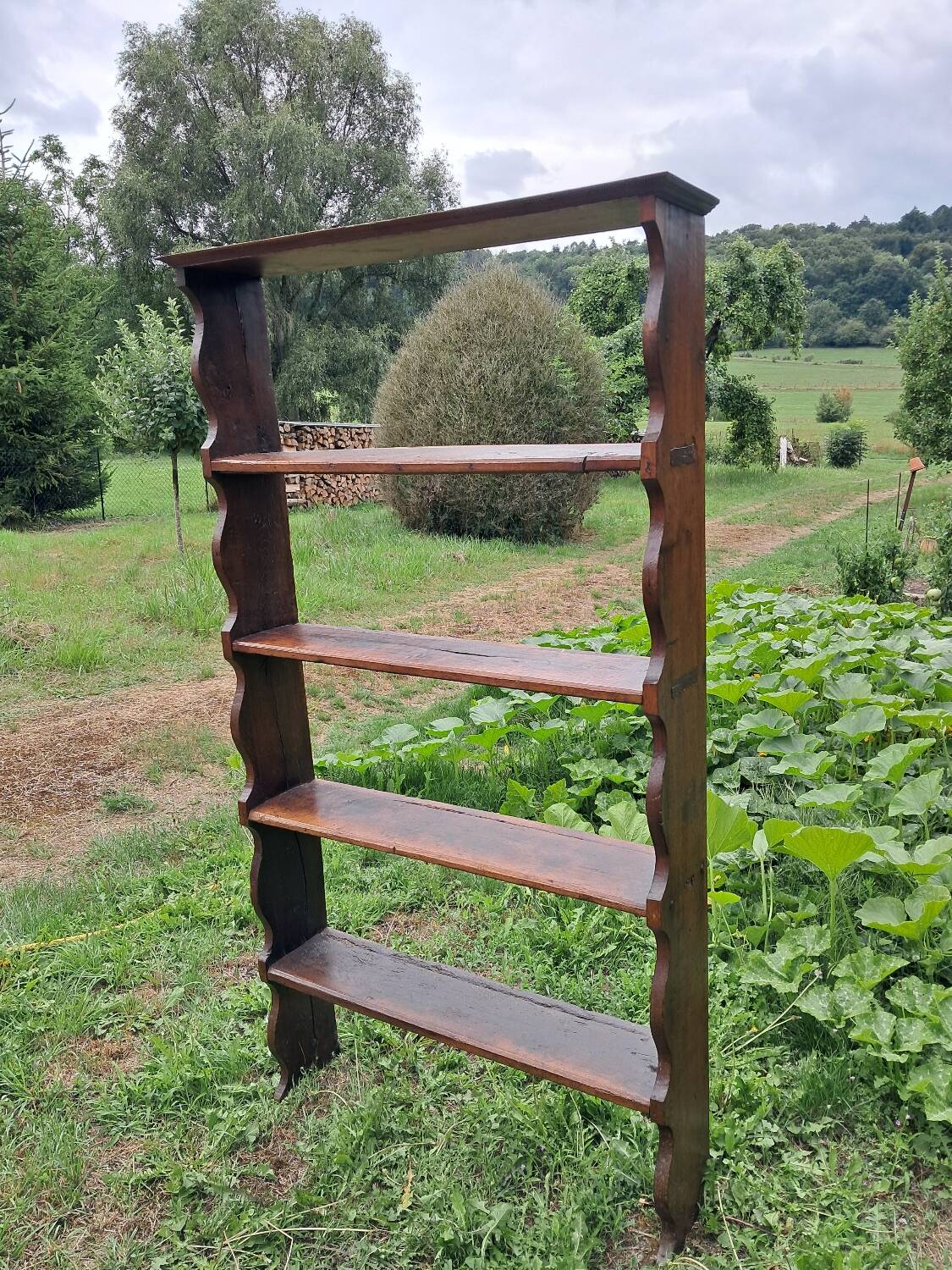 Rustic oak sideboard, Lorraine style
