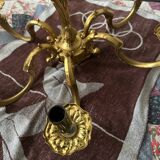 Bronze chandelier