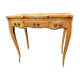 Coiffeuse de style Louis XV en bois de plaquage et marquetterie