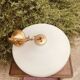 Suspension in opaline milk glass
