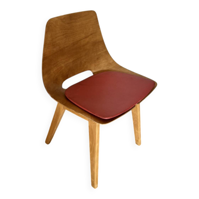 Chaise Tonneau par Pierre Guariche pour Steiner, 1950s