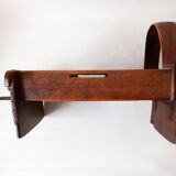 Antique Traditional Handmade Children's Crib Museum object Balkans 1890