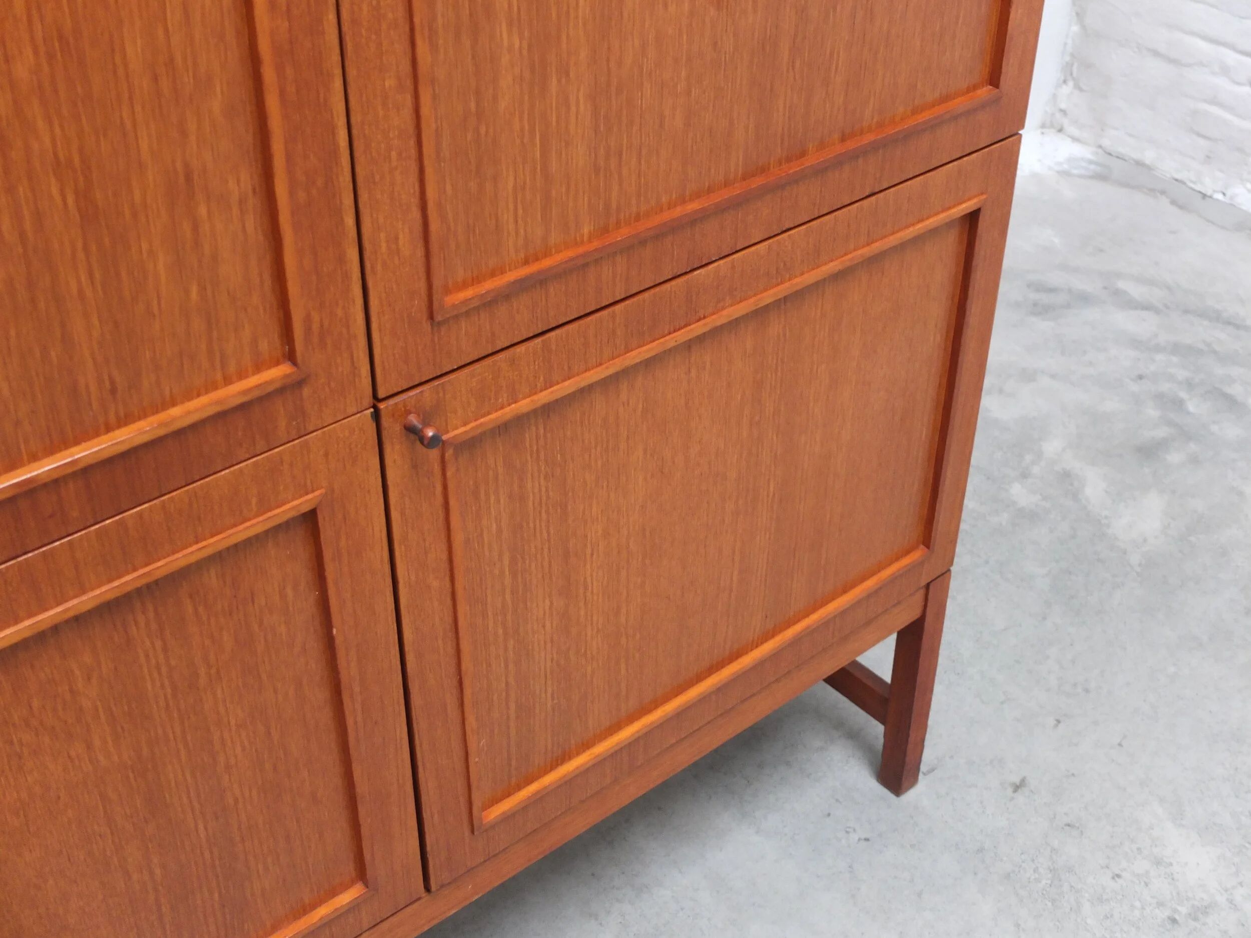 Decorative bar cabinet by Oswald Vermaercke for V-Form, 1966