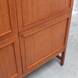 Decorative bar cabinet by Oswald Vermaercke for V-Form, 1966