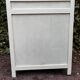 Vintage white sideboard with 2 doors and 2 drawers