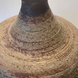 J. Pouchain lamp, fabric shade 1960