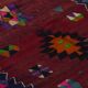 Turkish Kilim Yuruk Vintage 160x235 cm Geometric Prayer Rug