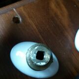 Porcelain door knob handles
