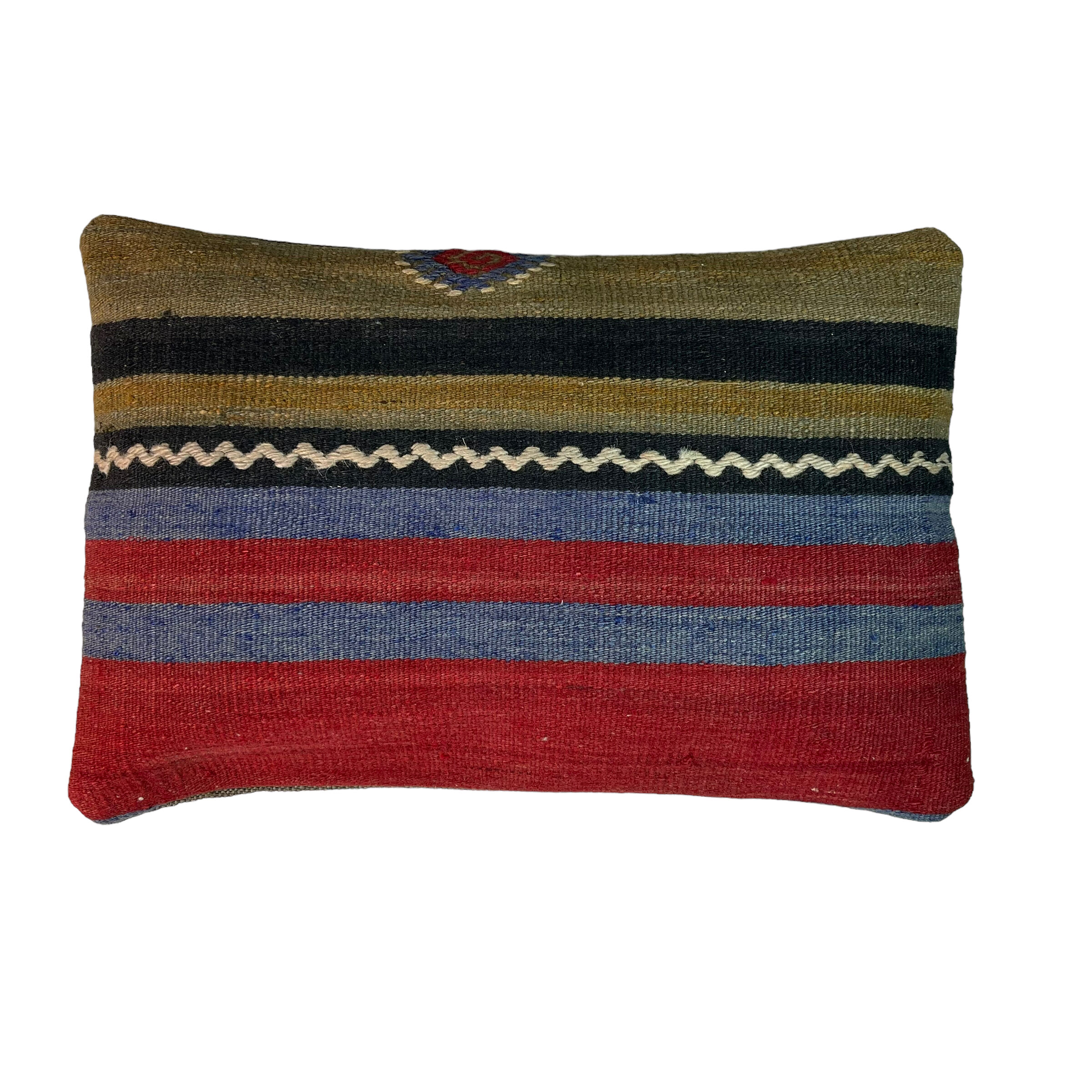 Vintage turkish kilim cushion cover